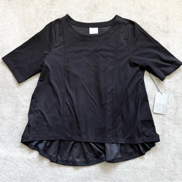 BUKI NWT GINZA TEE SIZE LARGE LAGENLOOK MINIMALIST MODERN CHIC ARTSY ELEGANT - Picture 4 of 10